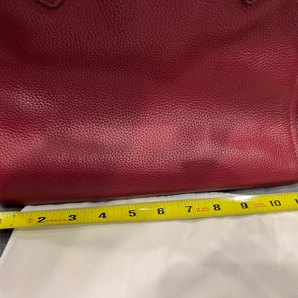 Kate Spade Burgundy Leather Tote and Wallet Set - Picture 10 of 16